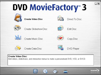 Ulead dvd moviefactory 