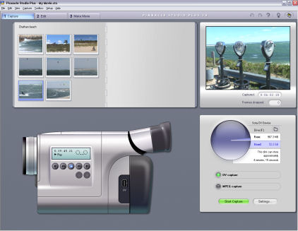 pinnacle studio 16 capture video