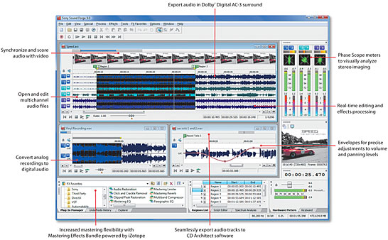 sony sound forge 9 software
